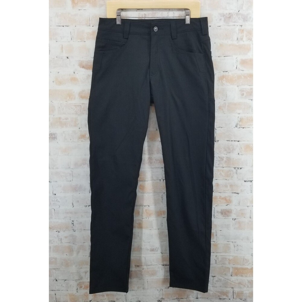 TrueWerk EDO Work Pants Black Men's Size 32 XLong (35" Inseam) READ